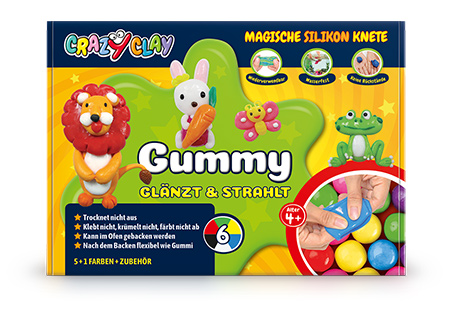 CrazyClay Gummy Basicbox - Frontal